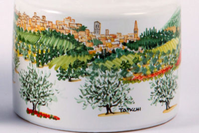 Vaso ceramica umbra Collezione Paesaggio