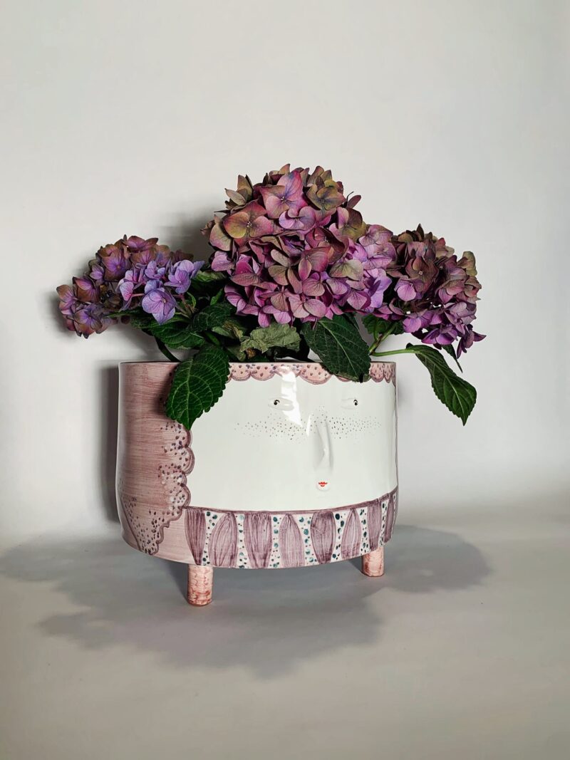 Vaso in ceramica "Viola" - Materia ceramica