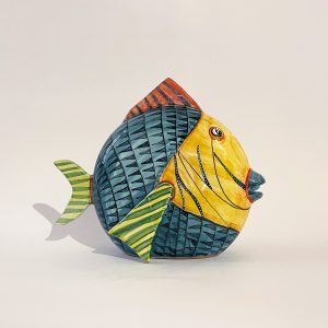 Pesce grande in ceramica "Tropicale"